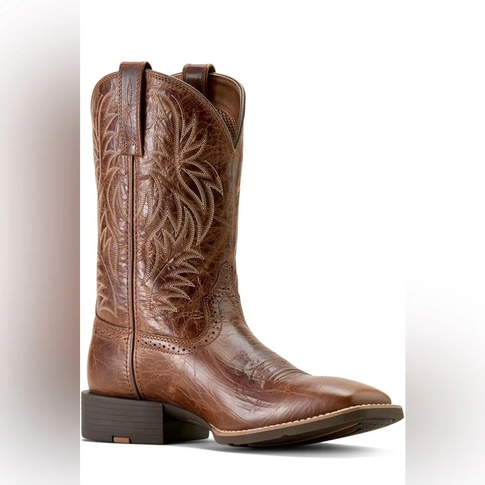 Ariat Men's Sport Wide Square Toe Western Cowboy Boot